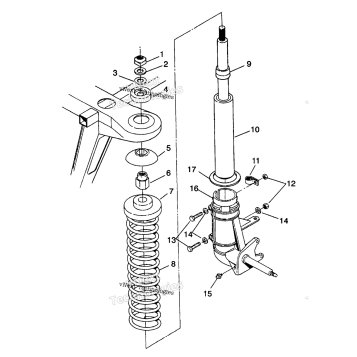 STRUT ASSEMBLY TRAIL BLAZER