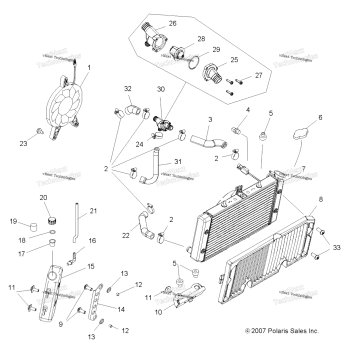 ENGINE, COOLING SYSTEM