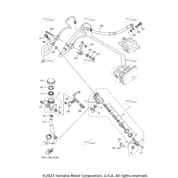 REAR MASTER CYLINDER