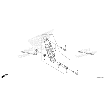 REAR SHOCK ABSORBER