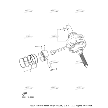 CRANKSHAFT & PISTON