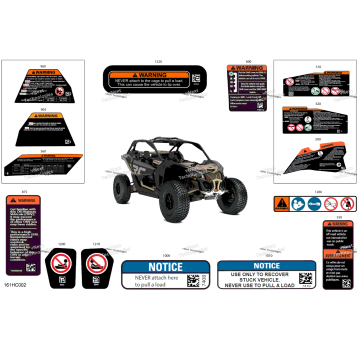 BODY - WARNING DECALS