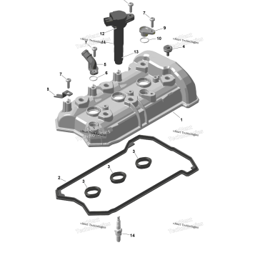 ROTAX - VALVE COVER