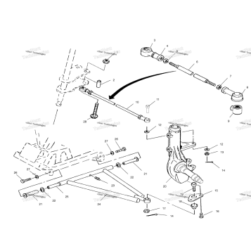 AARM/STRUT MOUNTING