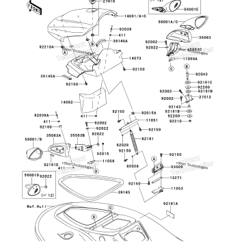 HULL FRONT FITTINGS