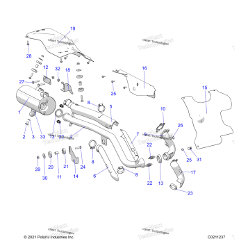 ENGINE, EXHAUST