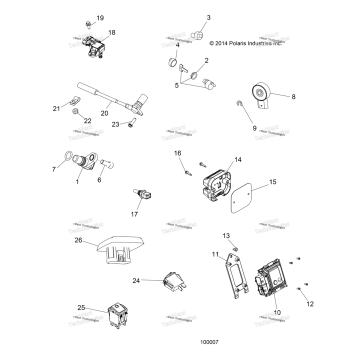 ELECTRICAL, SWITCHES, SENSORS & ECM
