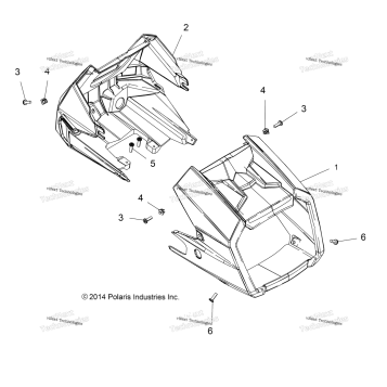 BODY, HEADLIGHT POD