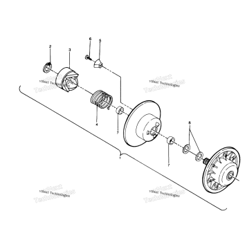 DRIVEN CLUTCH ASSEMBLE