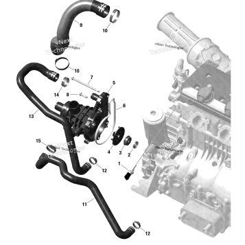 ENGINE - COOLING - 1630 SCIC