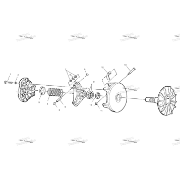 DRIVE CLUTCH A00CL50AA
