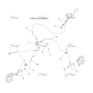 BRAKE LINES, FRONT