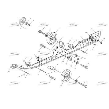 RAIL MOUNTING (4953535353B008)