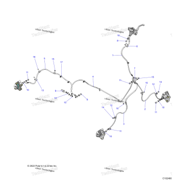 BRAKES, BRAKE LINES