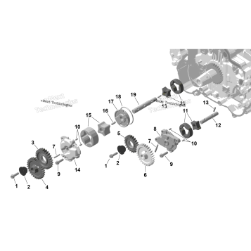 ROTAX - OIL PUMP
