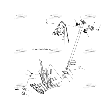 STEERING POST /AB/AC/FB