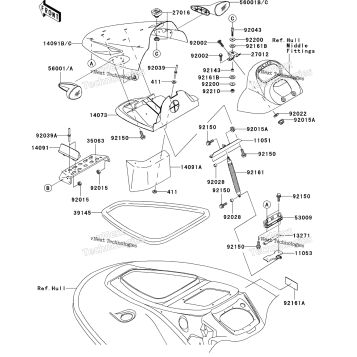 HULL FRONT FITTINGS