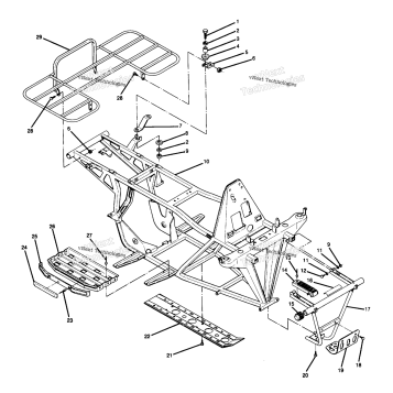 FRAME ASSEMBLY WITH RACKS