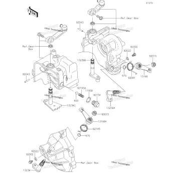GEAR CHANGE MECHANISM
