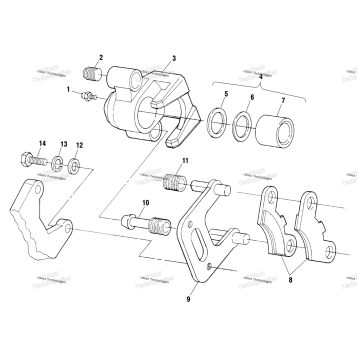 FRONT BRAKE A00CH33AA