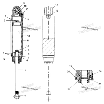 FOX SHOCK REAR TRACK
