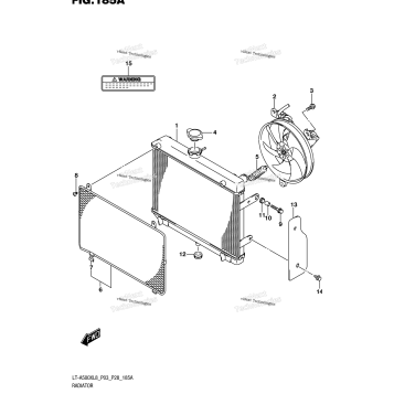 RADIATOR (LT-A500XL8 P03)