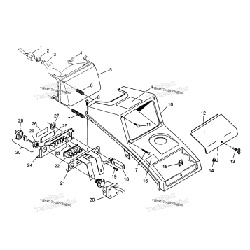 HEADLIGHT ASSEMBLY SPORT 400L