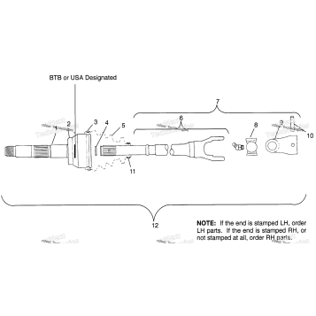 CV JOINT USA SPORTSMAN 4X4