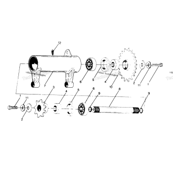 CENTER TIGHTENER ASSEMBLYPN 1380001