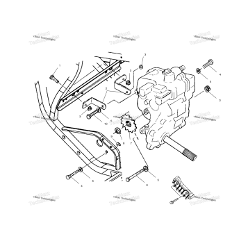 GEARCASE MOUNTING