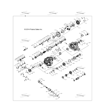 DRIVE TRAIN, MAIN GEARCASE