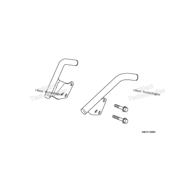 CHROME PASSENGER GRAB RAIL