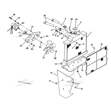 COOLING SYSTEM 350 2X4