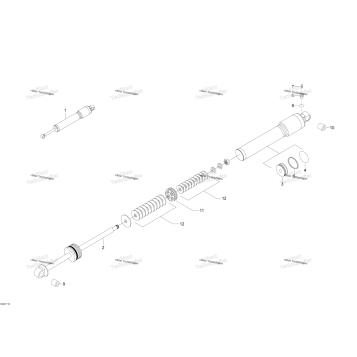 FRONT SHOCKS - 800R E-TEC