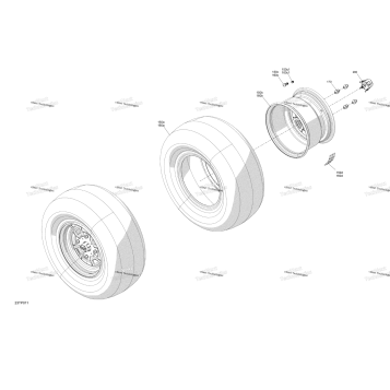 DRIVE - REAR WHEELS - STD