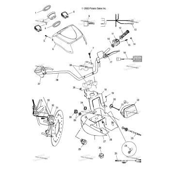 HANDLEBAR & HEADLIGHT POD