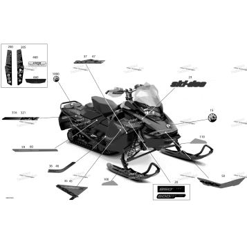 DECALS - X