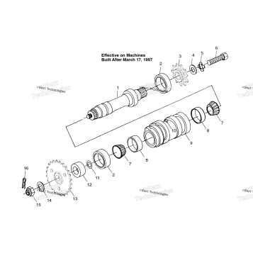 CENTER TIGHTENER XPLORER 300 (4939813981B015)