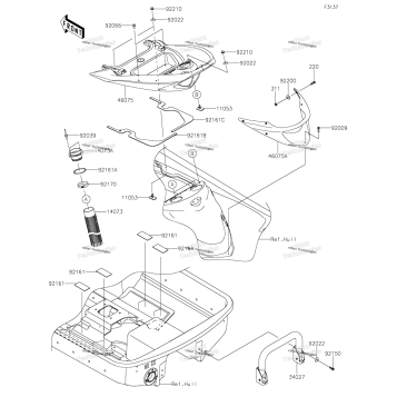 HULL REAR FITTINGS