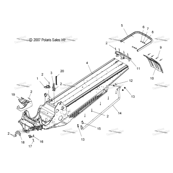 CHASSIS (49SNOWCHASSIS08800RMK)