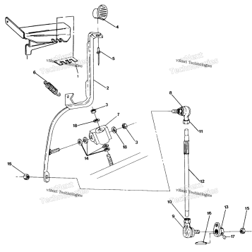 SHIFT LINKAGE ASSEMBLY TRAIL BOSS