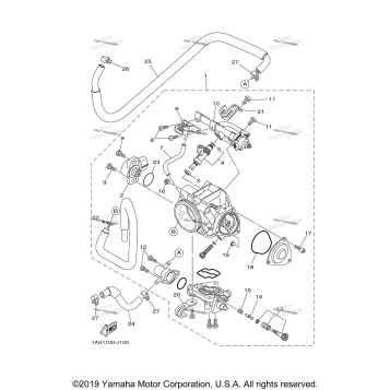 THROTTLE BODY ASSY 1