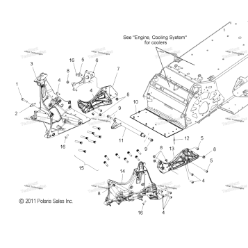 CHASSIS, BULKHEAD ASM. ALL OPTIONS