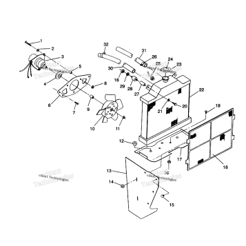 COOLING SYSTEM 2X4 350L