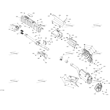 EXHAUST SYSTEM - ALL MODELS