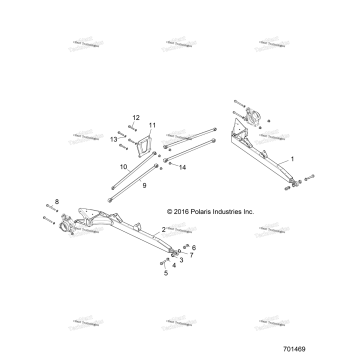 SUSPENSION, REAR CONTROL ARMS