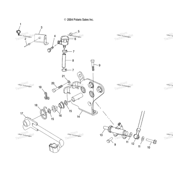 REAR BRAKE MASTER CYLINDER /FA