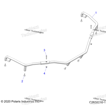 BODY, FRONT RACK EXTENDERS