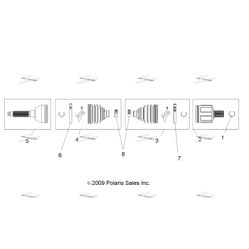 DRIVE TRAIN, FRONT DRIVE SHAFT