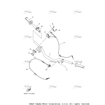 STEERING HANDLE & CABLE